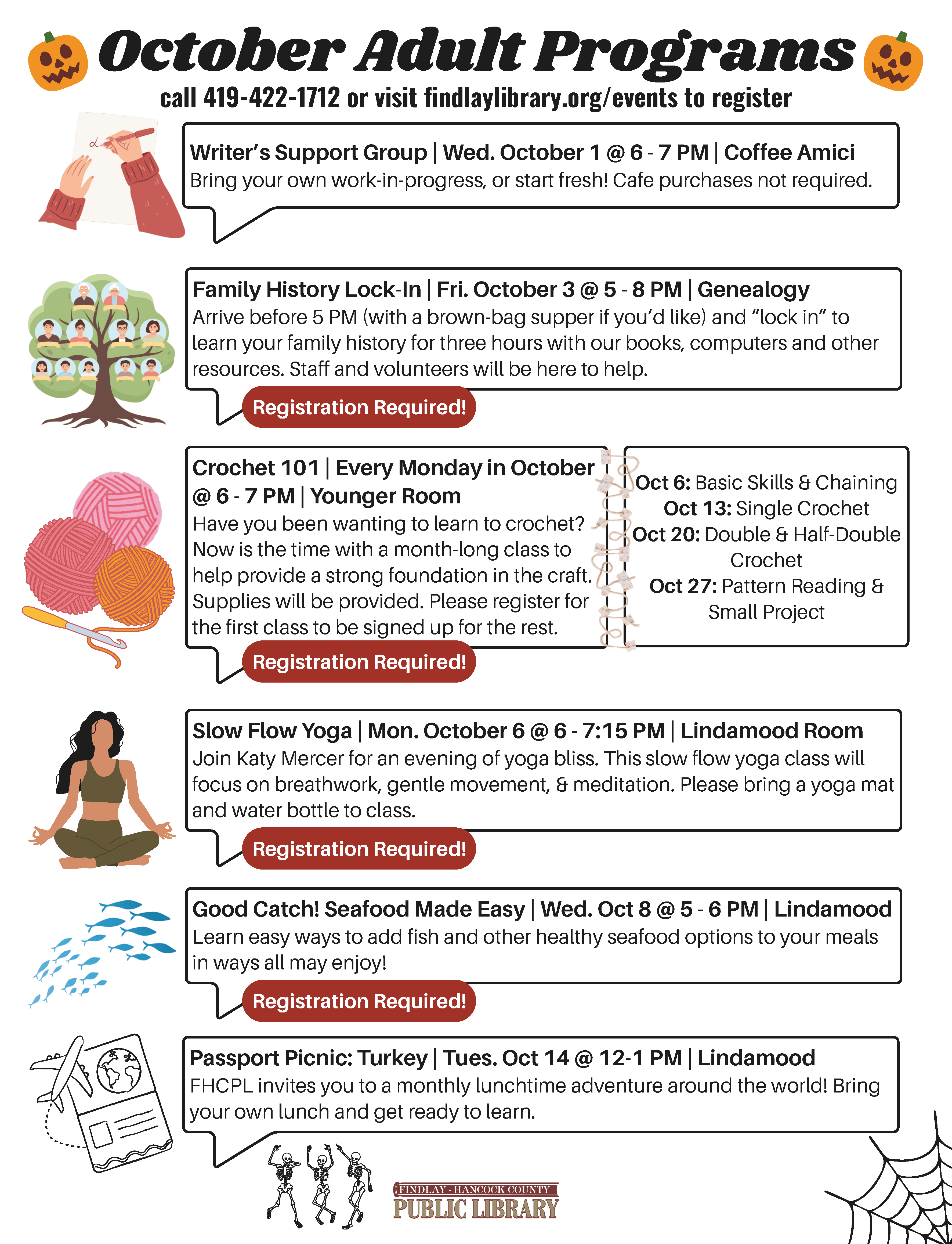 October Program Photos October Adult Programs